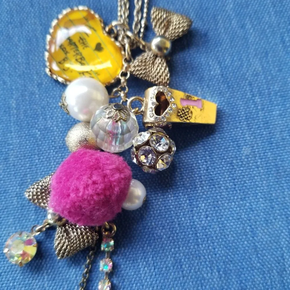 🏆🏈Betsey VARSITY CRUSH "I ♥ the Quarterback" Collection Necklace - EPC - Picture 5 of 11
